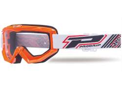 Pro Grip 3201 Cross Gafas - Naranja/Blanco