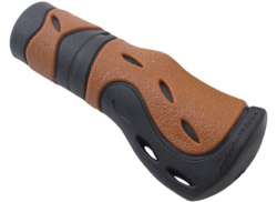 Pro Grip Poign&eacute;e Ergonomique/Gel Long - Noir/Brun (1)
