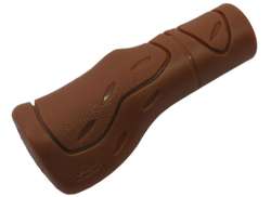 Pro Grip Poign&eacute;e Ergonomique Long - Brun (1)