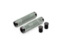 Pro Grip SlickRock Poign&eacute;es 32mm/145mm Verrou on - Gris