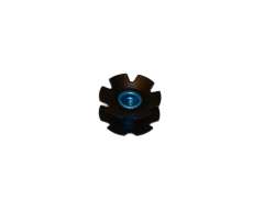 Pro Headset A-Head Plug 1 1/8 Aluminium - Zwart/Blauw