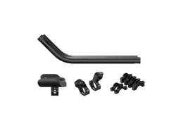 Pro J-Bend 45 Clip-on Set - Schwarz