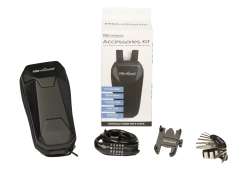 Pro Mounts Accessoires Set 4-Pièces Pour. E-Trottinette - Noir