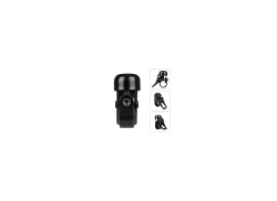 Pro Mounts Bell/핸들바 멈춤 링 For. E-킥스쿠터 - 블랙