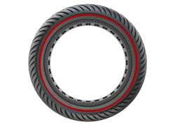 Pro Mounts Massief Tire 8 1/2\" - Black/Red