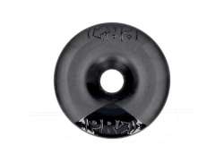 Pro Top Cap 1 1/8 Carbon - Zwart