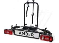 Pro User Amber Bicycle Carrier 2-Bicycles - Black