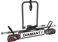 Pro User Diamant 1 Portabultos Para Bicicleta 1-Bicicleta - Plata