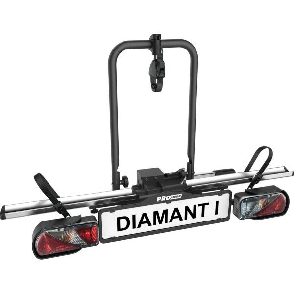 Pro User Diamant 1 Porte-Vélos 1-Vélo - Argent