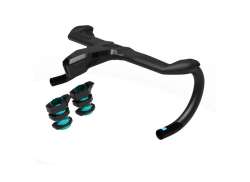 Pro Vibe Evo Handlebar 115mm 42cm + Spacer Set - Black