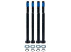 Profile Design Aerodynamiske St&aelig;nger Riser Bolt S&aelig;t 85mm - Sort (4)