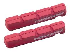 Profile デザイン P2220 ブレーキ パッド 用. TwentyFour - レッド (2)