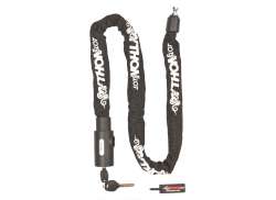 Python 8/110 Chain Lock 110cm 8mm - Black/White