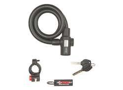 Python 90/15 Cable Lock With Holder 90cm 15mm - Black