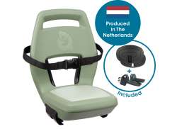 Qibbel 6+ 少年 后儿童座 货架安装 - 绿色