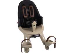 Qibbel Air Rear Child Seat Stem Mount. - Cappuccino Brown