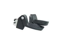 Qibbel フットレスト 用. ジュニア 6+ - グレー