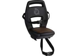 Qibbel J&uacute;nior 6+ Cadeira Infantil Traseiro Transportador Fixa&ccedil;&atilde;o - Preto/Castan