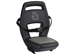 Qibbel Junior 6+ Si&egrave;ge Arri&egrave;re Enfant Support Attache -Noir/Gris