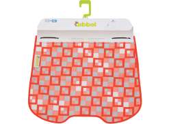 Qibbel Windscreen Flap Checker Red