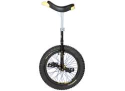 Qu-Ax Enhjuling Muni 15&quot; - Svart/Gul