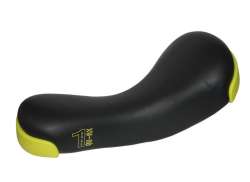 QU-AX Saddle Front Unicycle 4- Point - Black/Yellow