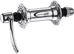 Quando KT-A16F Front Hub 36G 100mm QR - Silver