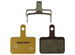 Quaxar Skivebremsebel&aelig;gninger Metal For. Deore B01S/B03S - Guld