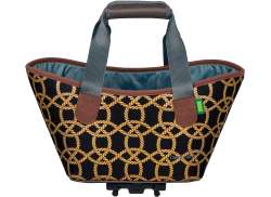 Racktime Agnetha Borsa Per La Spesa 15L Snap-It - Nero/Marrone