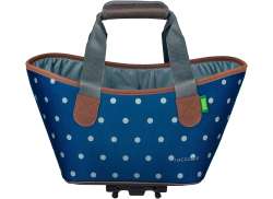 Racktime Agnetha Cabas 15L Snap-It - Bleu/Brun
