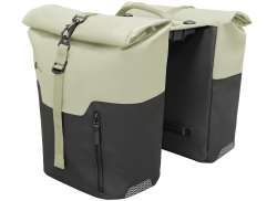Racktime Virgil 2.0 Doble Alforja 34L - Negro/Pistacia