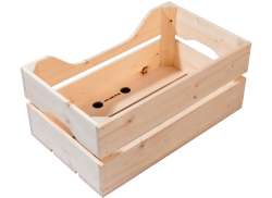 Racktime Woodpacker 2.0 Велосипедный Контейнер 25L Моментальный-Это 2.0 - Натуральный