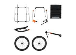 Reacha City 10101418 Cykelk&auml;rra - Silver/Svart