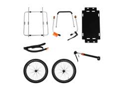 Reacha Sport 10101403 Rulotă Pentru Bicicletă - Argintiu/Negru