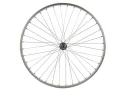 Rear Wheel 28 X 1 1/4 Freewheel Sapim Spokes Silver