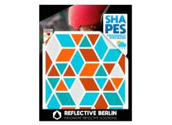 Reflective Berlin Autocolantes Diamante - Cl&aacute;ssico