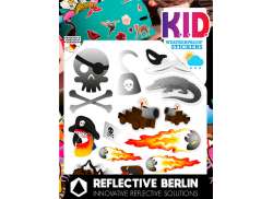 Reflective Berlin Reflective Sticker K.I.D. - Multi-Color