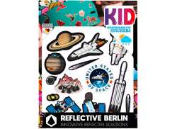 Reflective Berlin Reflekterande Dekal K.I.D. Space - Multi