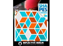 Reflective Berlin Samolepky Diamond - Vintage