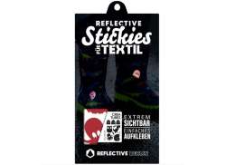 Reflective Berlin Sticker Set Textil Creatures - Red