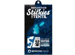 Reflective Berlin Sticker Set Textil Spooky - Blue