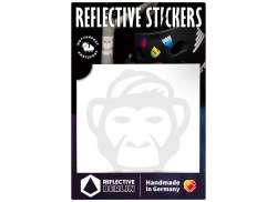 Reflectorizant Berlin Reflectorizant Autocolante Monkey - Alb