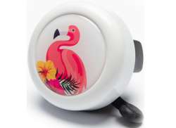 Reich Bicycle Bell Ø55mm Flamingo - White/Pink