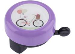 Reich City-Biking Bicycle Bell Ø55 mm - Purple/White