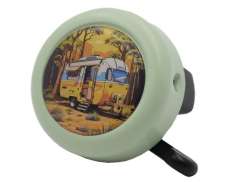 Reich Couleur Camping Sonnette De Vélo Ø55mm - Pastel Vert