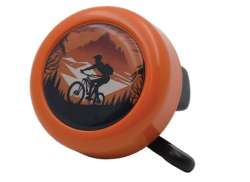 Reich Farve Biker Ringklokke Ø55mm - Racing Orange