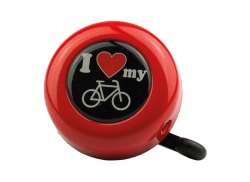 Reich I Love My Bicicletă Sonerie Bicicletă - Roșu