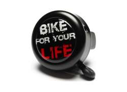 Reich 自行车铃 &Oslash;55mm 自行车 为 你的 生活 - 黑色