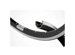 Rigida Jantă De Bicicletă 28 ZAC 2000 Negru 24.6 mm 36 Găuri/Spiță 14