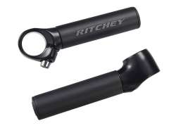 Ritchey Comp バー エンド 102mm アルミニウム - ブラック